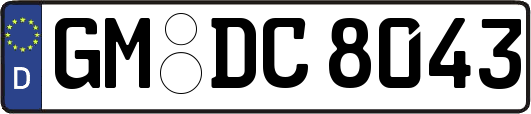 GM-DC8043