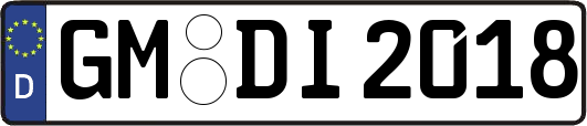 GM-DI2018