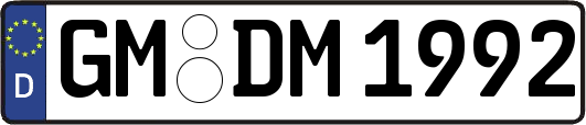 GM-DM1992