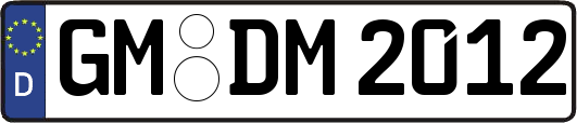 GM-DM2012