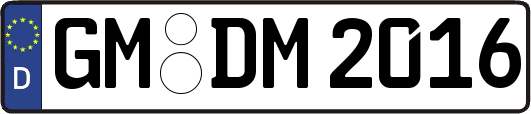 GM-DM2016