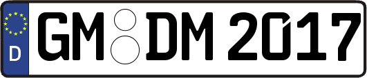 GM-DM2017