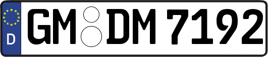 GM-DM7192