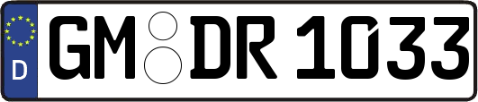 GM-DR1033