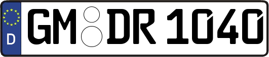 GM-DR1040