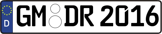GM-DR2016
