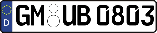GM-UB0803