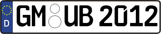 GM-UB2012