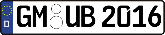 GM-UB2016