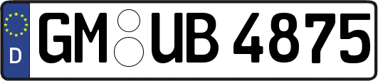 GM-UB4875