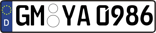 GM-YA0986