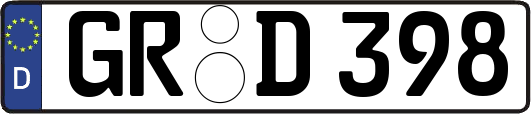 GR-D398