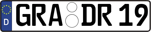 GRA-DR19