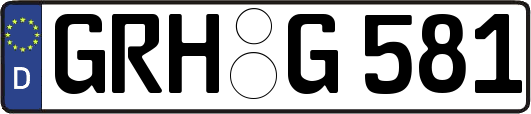 GRH-G581