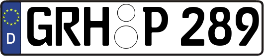 GRH-P289