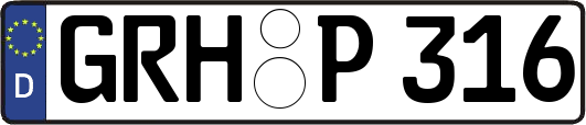 GRH-P316