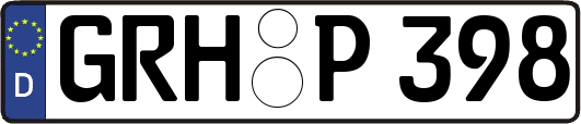 GRH-P398