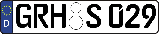 GRH-S029