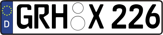 GRH-X226