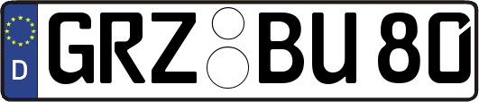 GRZ-BU80