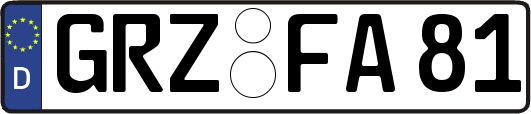 GRZ-FA81
