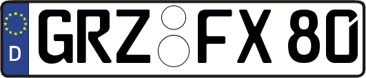 GRZ-FX80