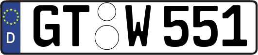 GT-W551
