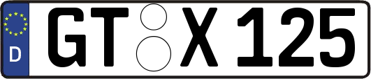 GT-X125