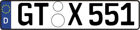 GT-X551