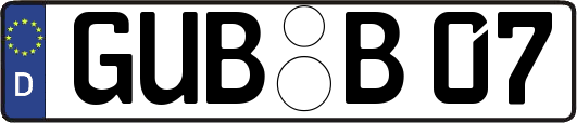 GUB-B07