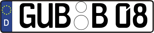 GUB-B08