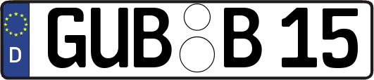 GUB-B15