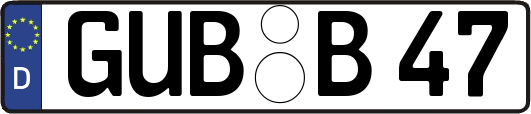GUB-B47