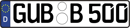 GUB-B500