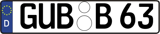 GUB-B63