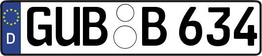 GUB-B634