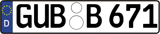 GUB-B671