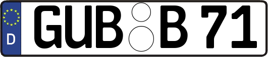 GUB-B71