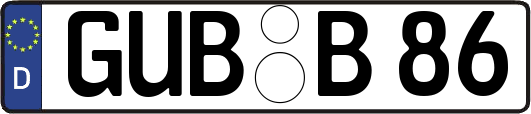 GUB-B86