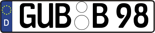 GUB-B98
