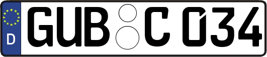 GUB-C034
