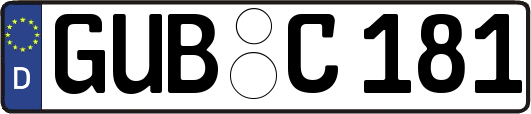 GUB-C181