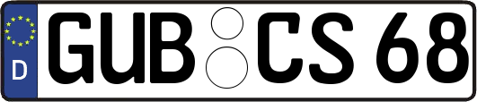 GUB-CS68