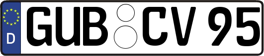 GUB-CV95