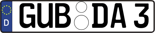 GUB-DA3