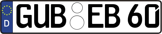 GUB-EB60
