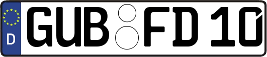 GUB-FD10