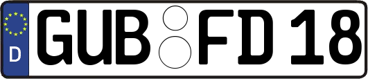 GUB-FD18