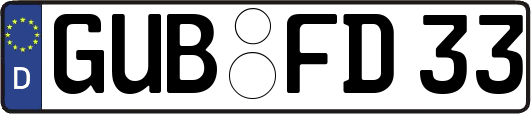 GUB-FD33