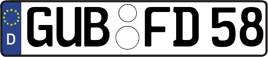 GUB-FD58
